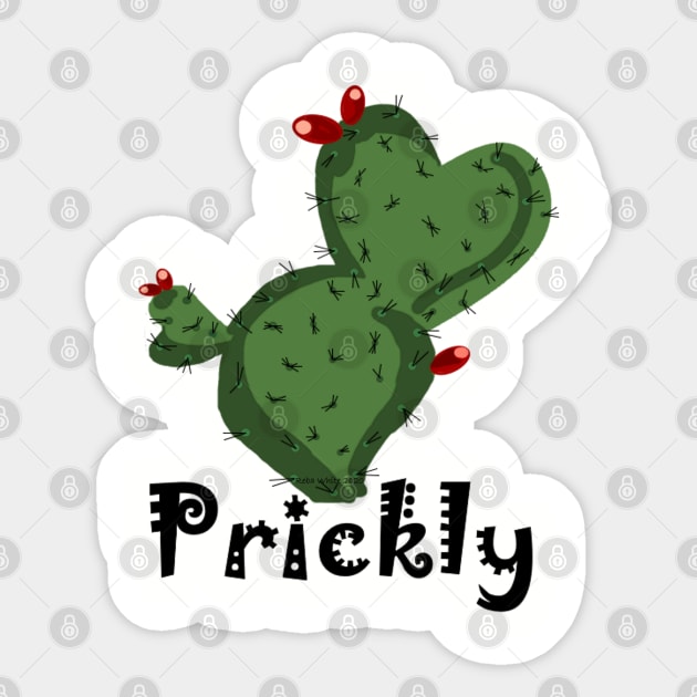 Prickly Sticker by Positive Warfare